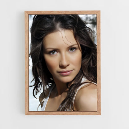 ap-evangeline lilly-1 cadre Bois clair
