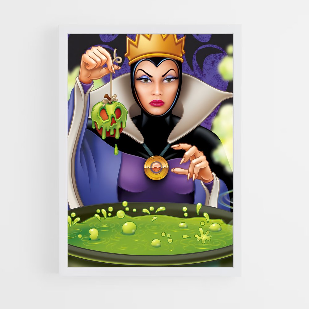 ap-evil queen-2 cadre Blanc