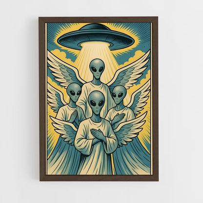 ap-extraterrestrial-6 cadre Bois foncé