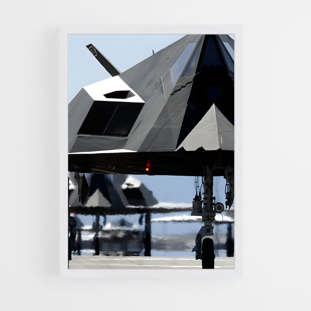 ap-f-117 nighthawk-2 cadre Blanc