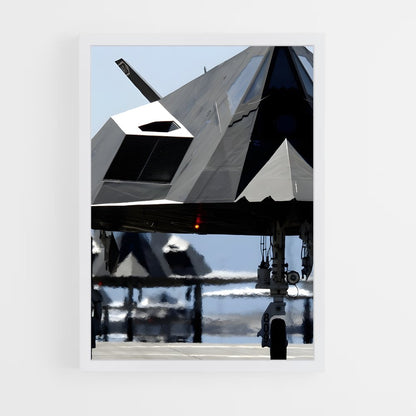 ap-f-117 nighthawk-2 cadre Blanc