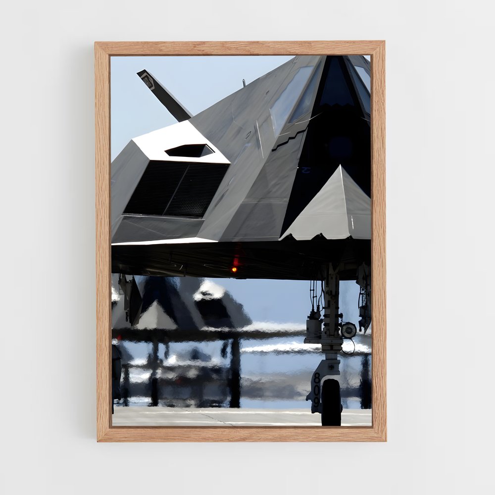 ap-f-117 nighthawk-2 cadre Bois clair