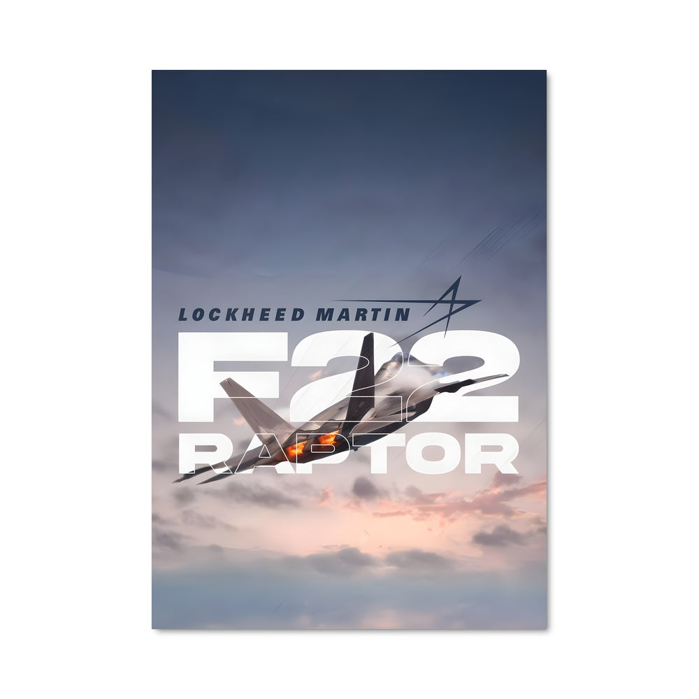 Poster F-22 raptor 80859