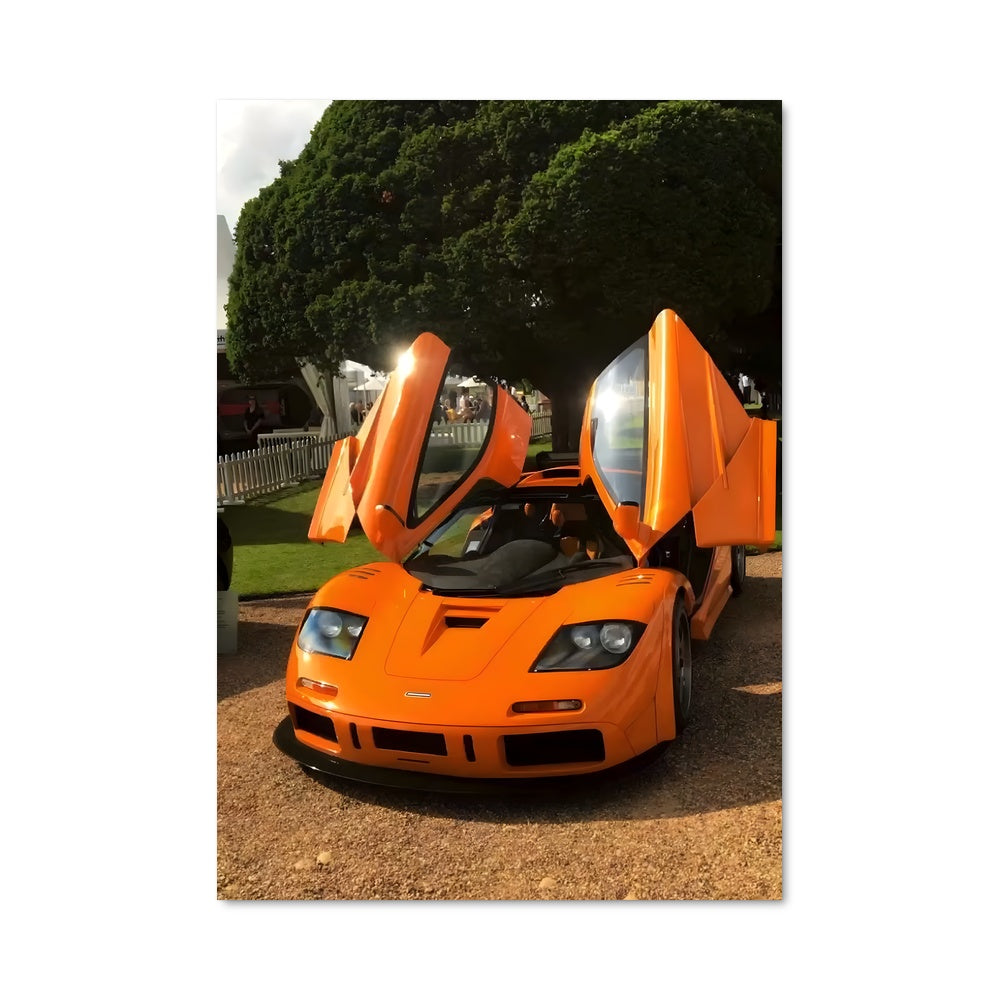 Poster McLaren Orange Blast