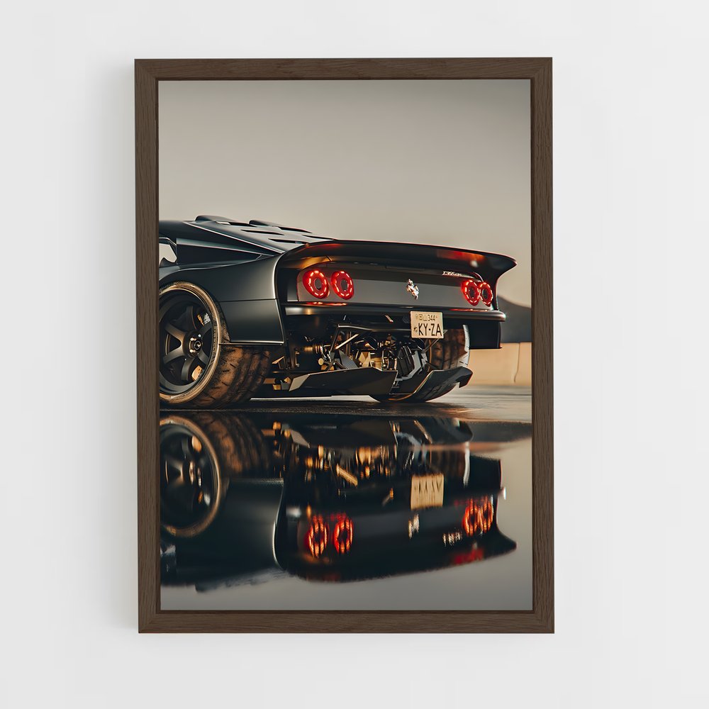 ap-f355 gts-2 cadre Bois foncé