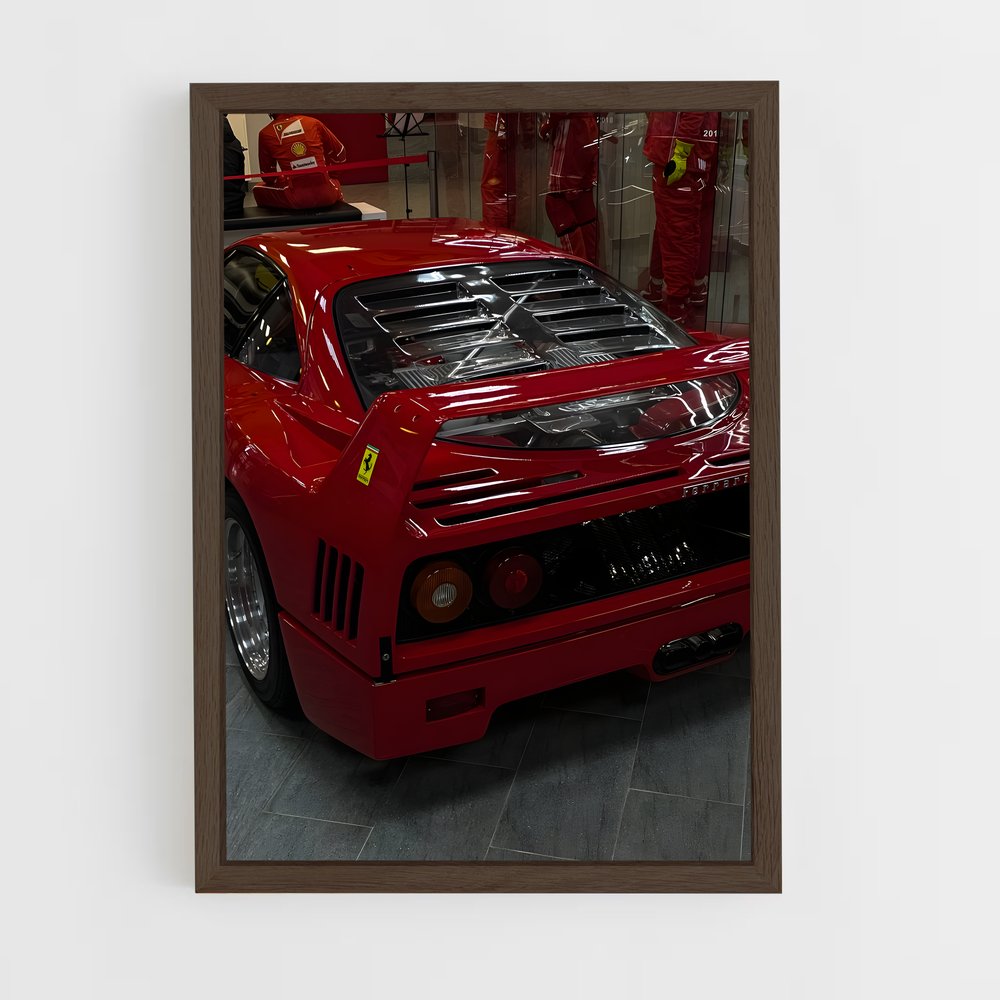 ap-f40-3 cadre Bois foncé