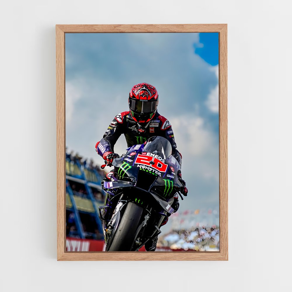 ap-fabio quartararo-2 cadre Bois clair