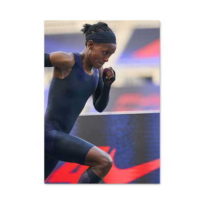 Poster Le Coureur Élegant