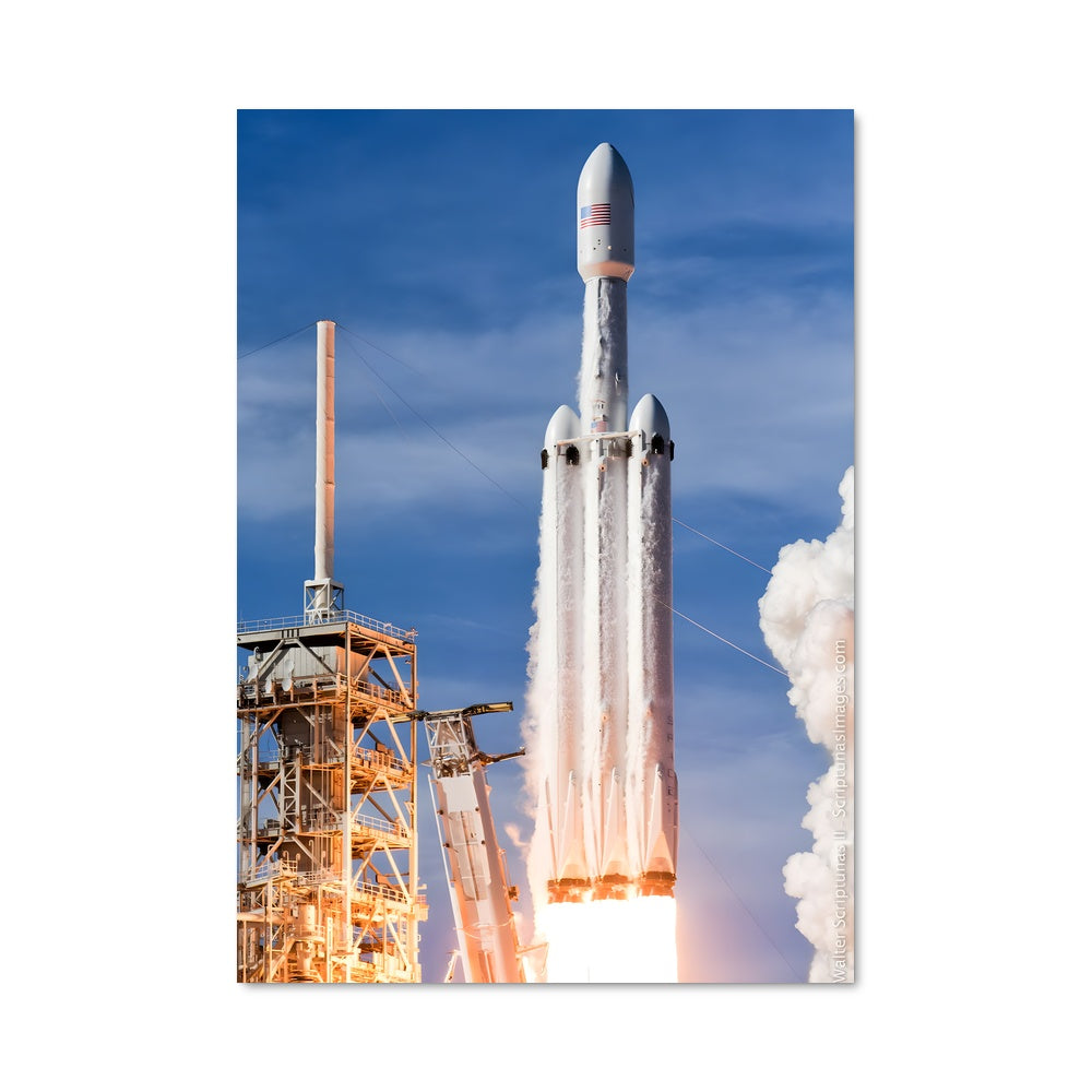 Poster Falcon heavy 81030