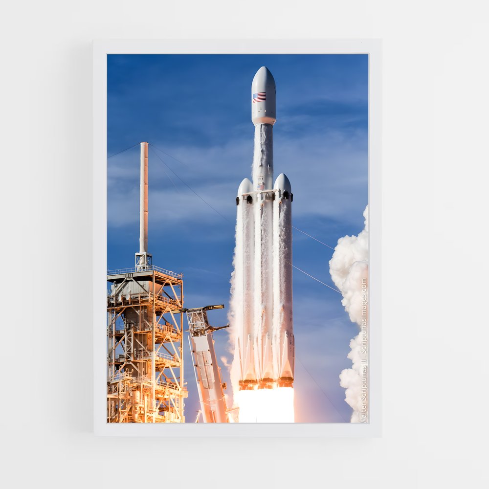 ap-falcon heavy-1 cadre Blanc
