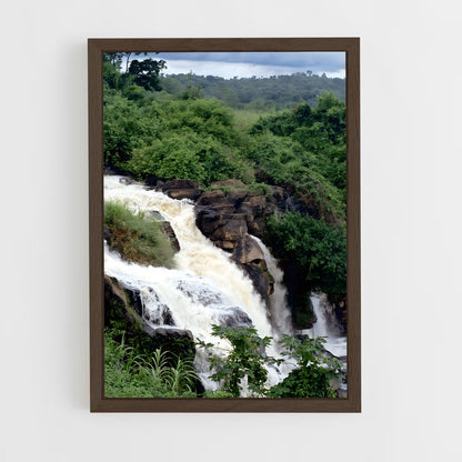 ap-falls of boali-1 cadre Bois foncé