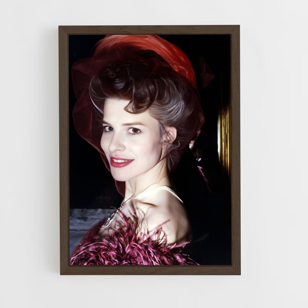 ap-fanny ardant-6 cadre Bois foncé