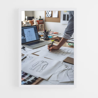 ap-fashion designer-7 cadre Blanc