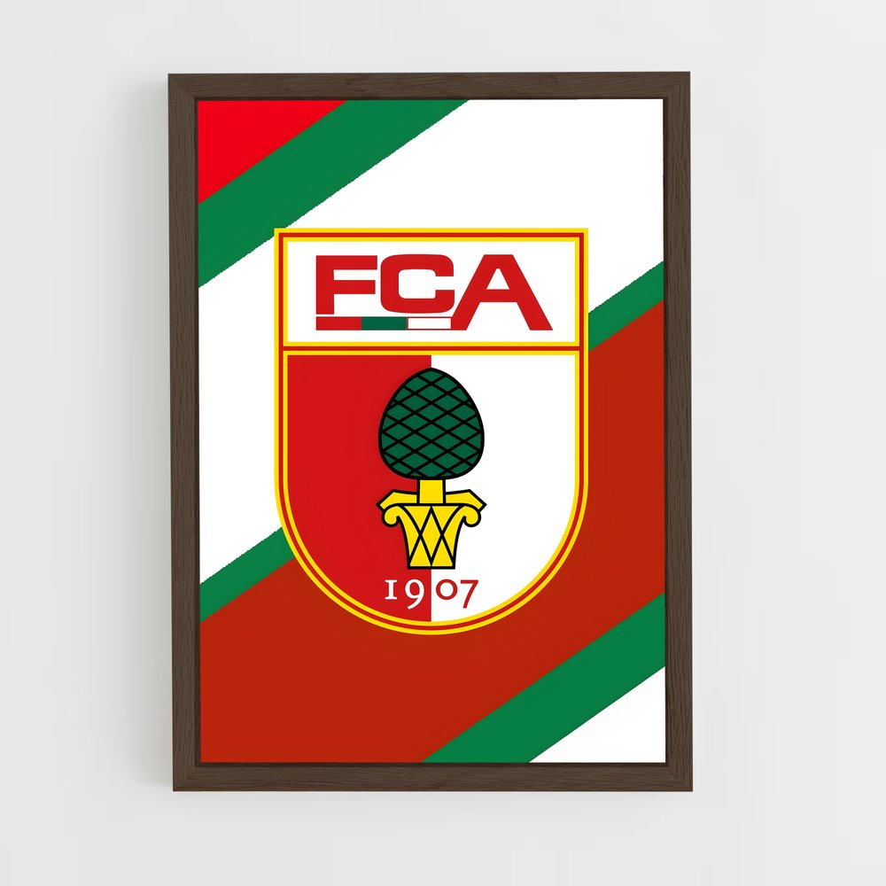 ap-fc augsburg-4 cadre Bois foncé