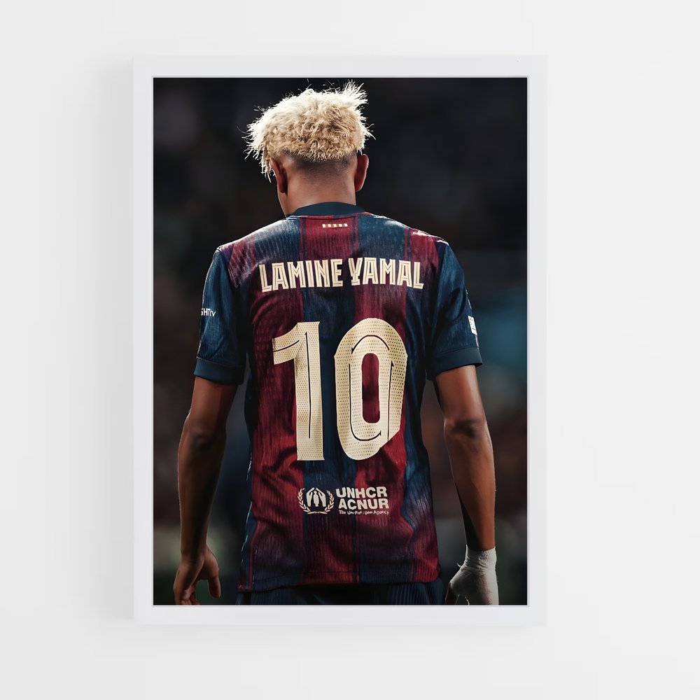 ap-fc barcelona-4 cadre Blanc