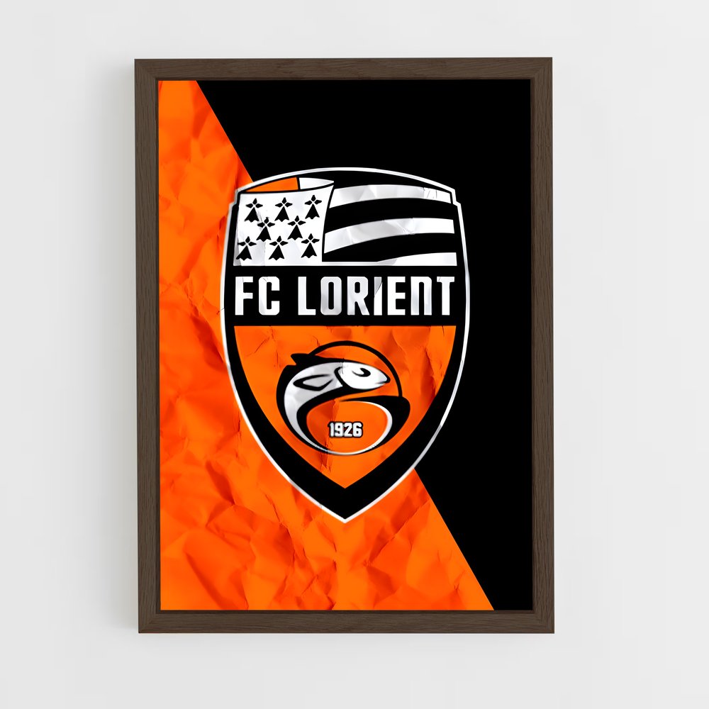 ap-fc lorient-3 cadre Bois foncé