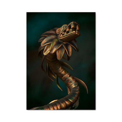 Poster Serpent Plume