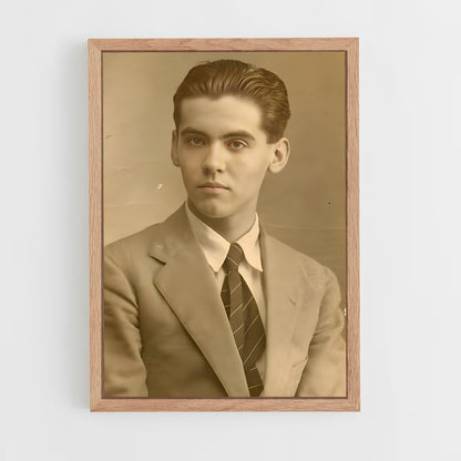 ap-federico garcia lorca-1 cadre Bois clair