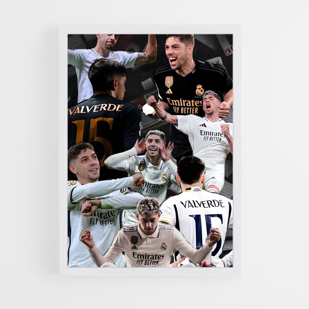 ap-federico valverde-11 cadre Blanc