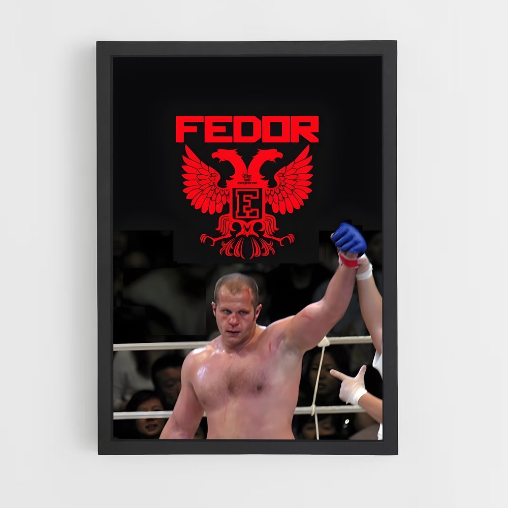 ap-fedor emelianenko-1 cadre Noir
