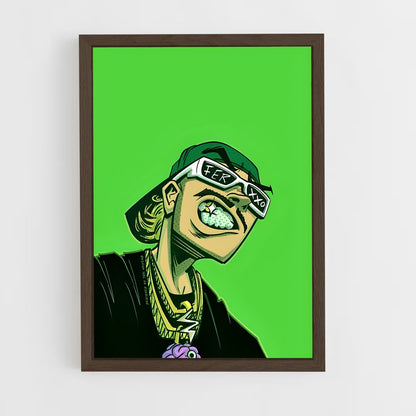 ap-feid-9 cadre Bois foncé
