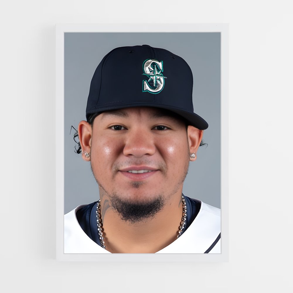 ap-felix hernandez-1 cadre Blanc