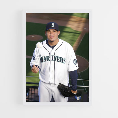 ap-felix hernandez-2 cadre Blanc