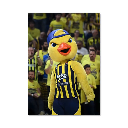 Poster Mascotte Fenerbahce