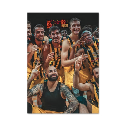 Poster Celebration Dorée