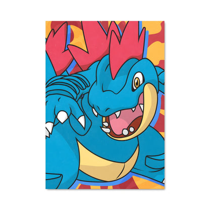 Poster Feraligatr Chill