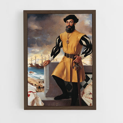 ap-ferdinand magellan-1 cadre Bois foncé