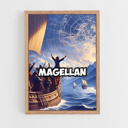 ap-ferdinand magellan-3 cadre Bois clair