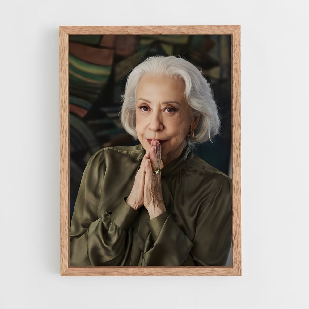 ap-fernanda montenegro-5 cadre Bois clair