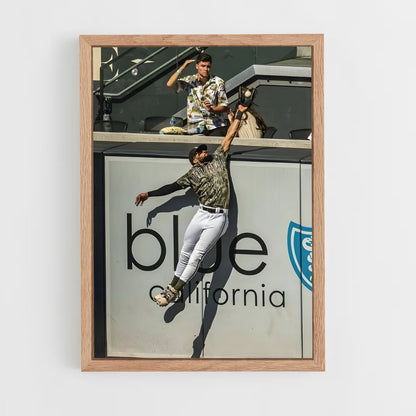 ap-fernando tatis jr-13 cadre Bois clair