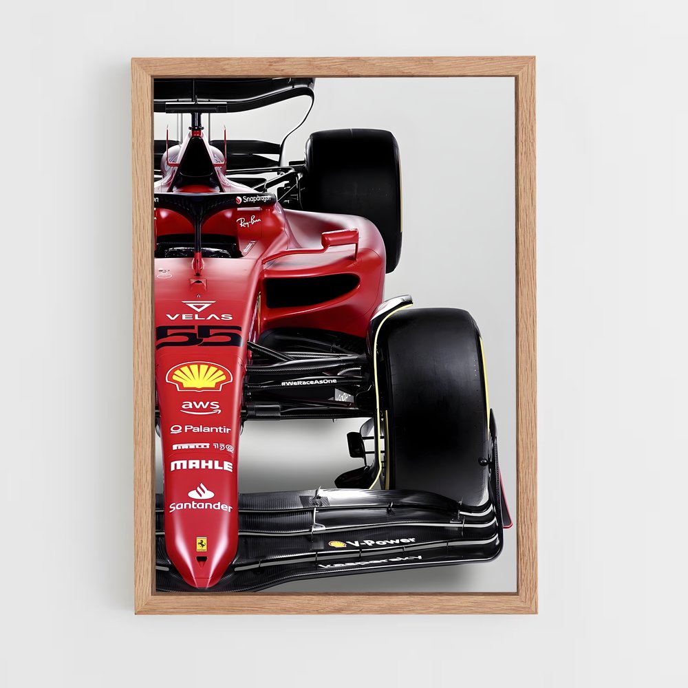 ap-ferrari f1-75-1 cadre Bois clair