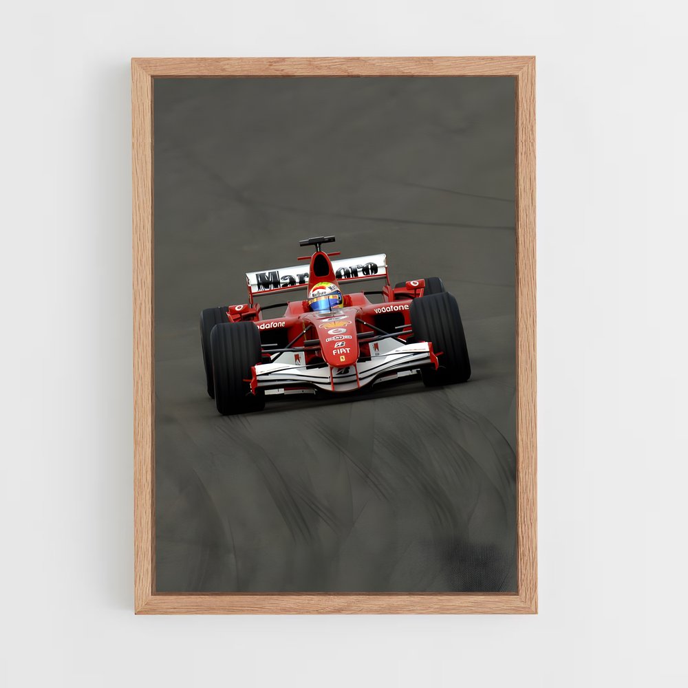 ap-ferrari f2004-5 cadre Bois clair