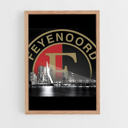 ap-feyenoord rotterdam-6 cadre Bois clair