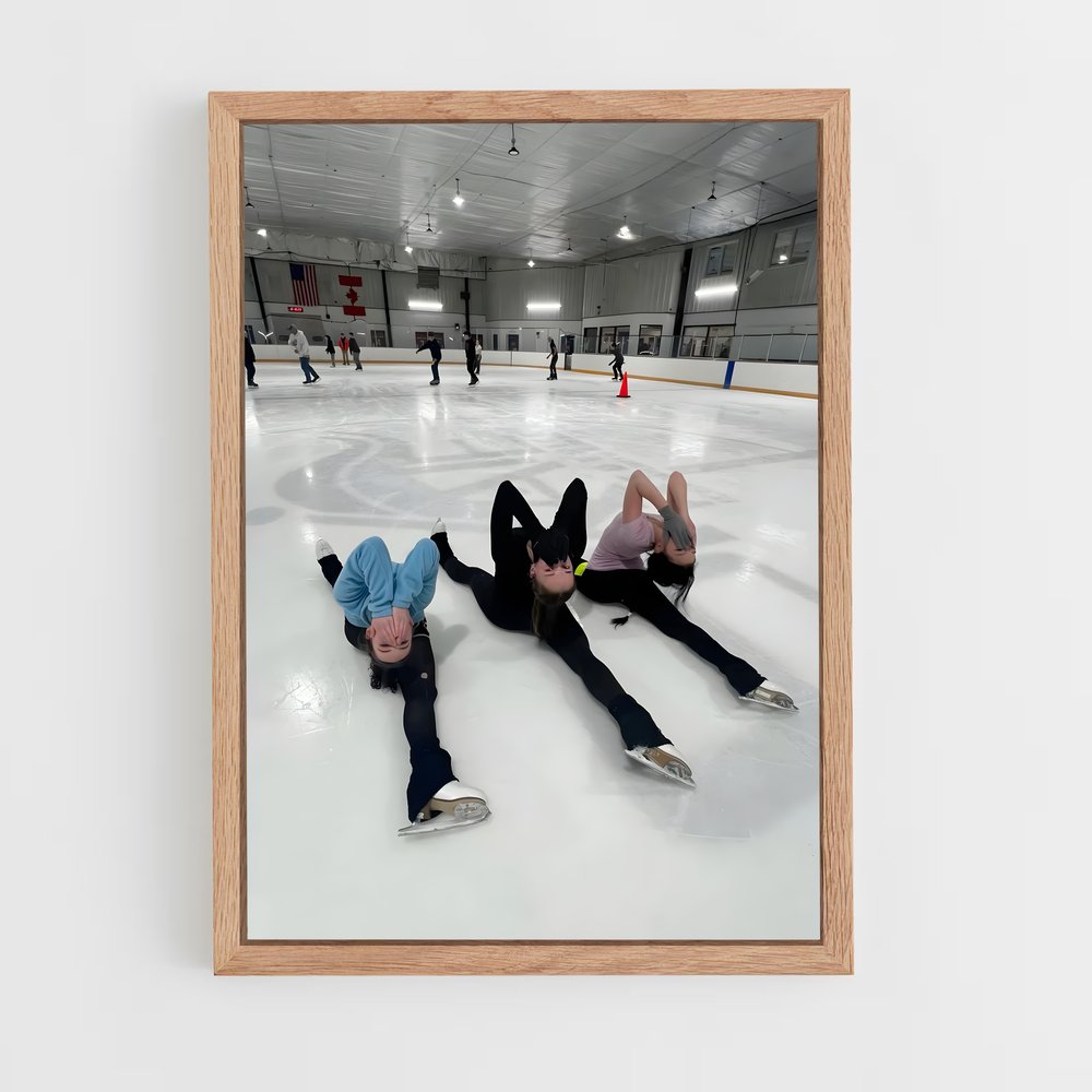 ap-figure skating-3 cadre Bois clair