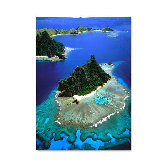 Poster Île Paradisiaque