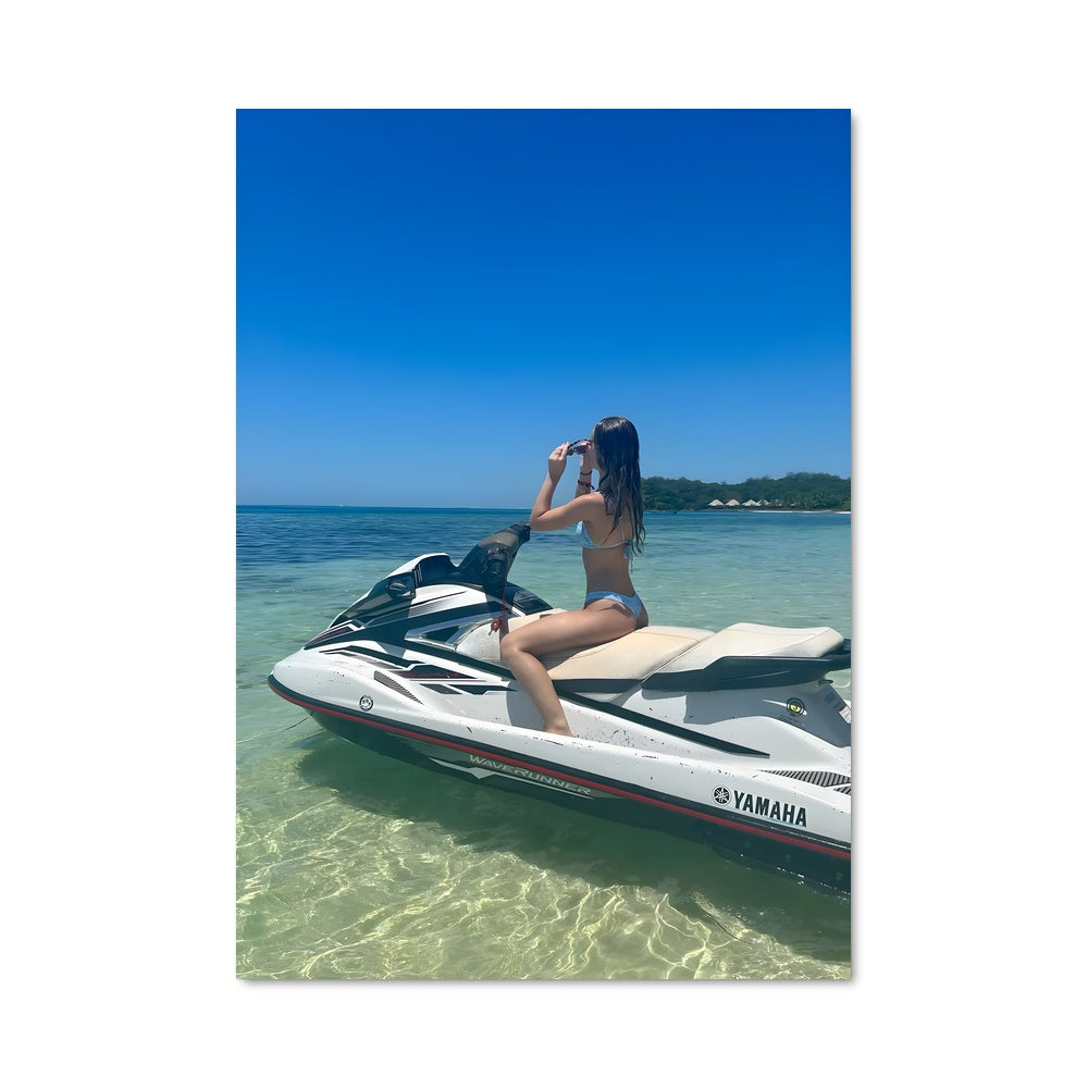 Poster Jet Ski Paradise