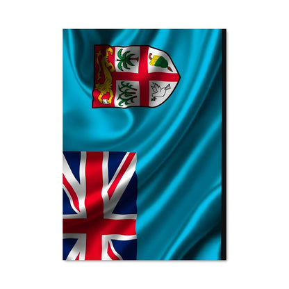 Poster Drapeau des Fidji