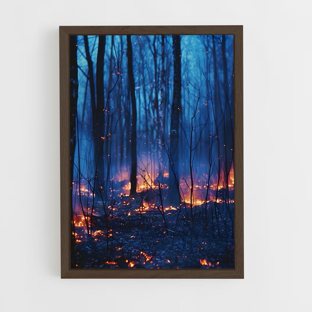 ap-fire-7 cadre Bois foncé