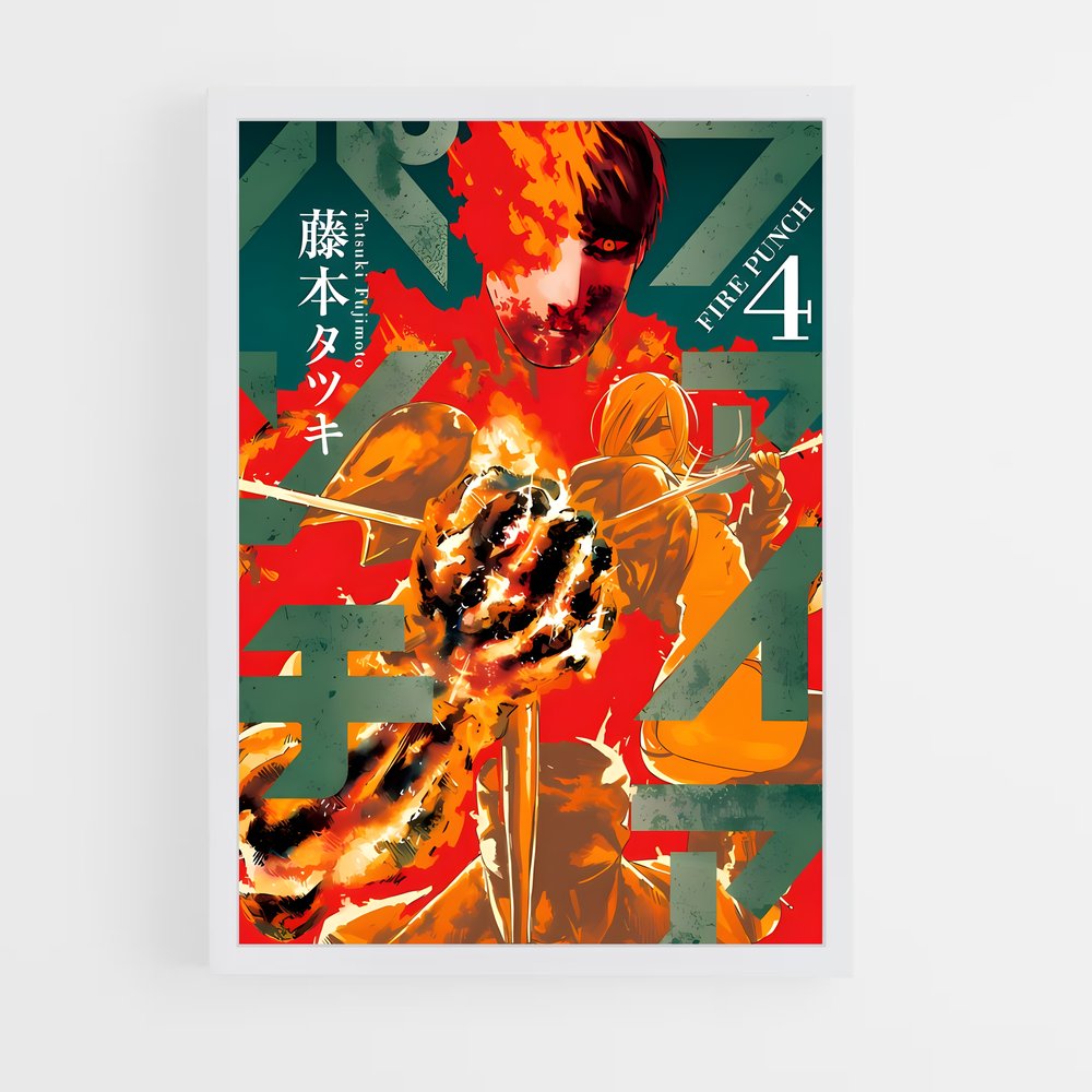 ap-fire punch-12 cadre Blanc