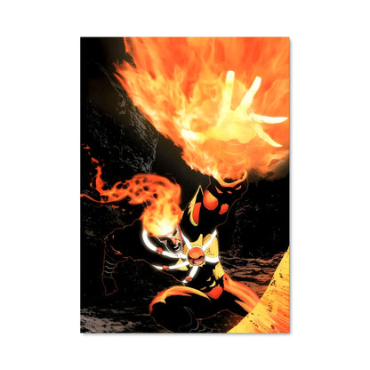 Poster Flamme de Feu