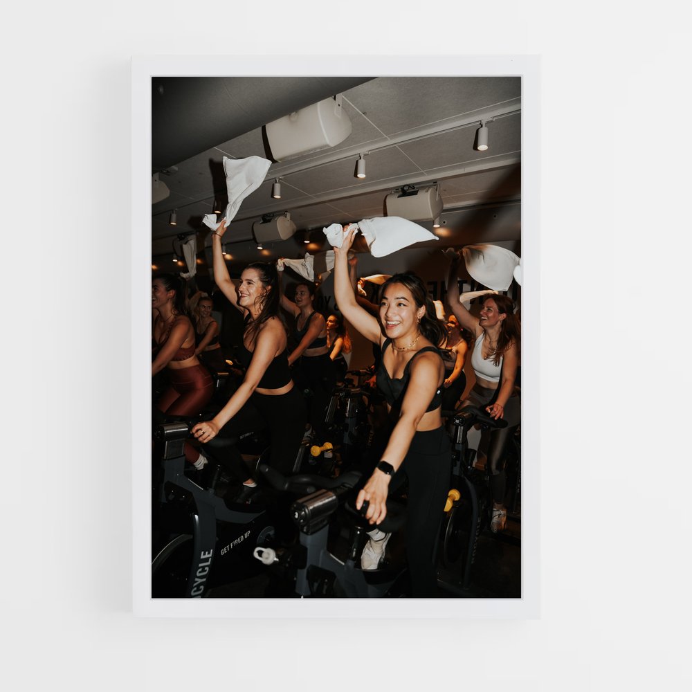 ap-fitness instructor-5 cadre Blanc