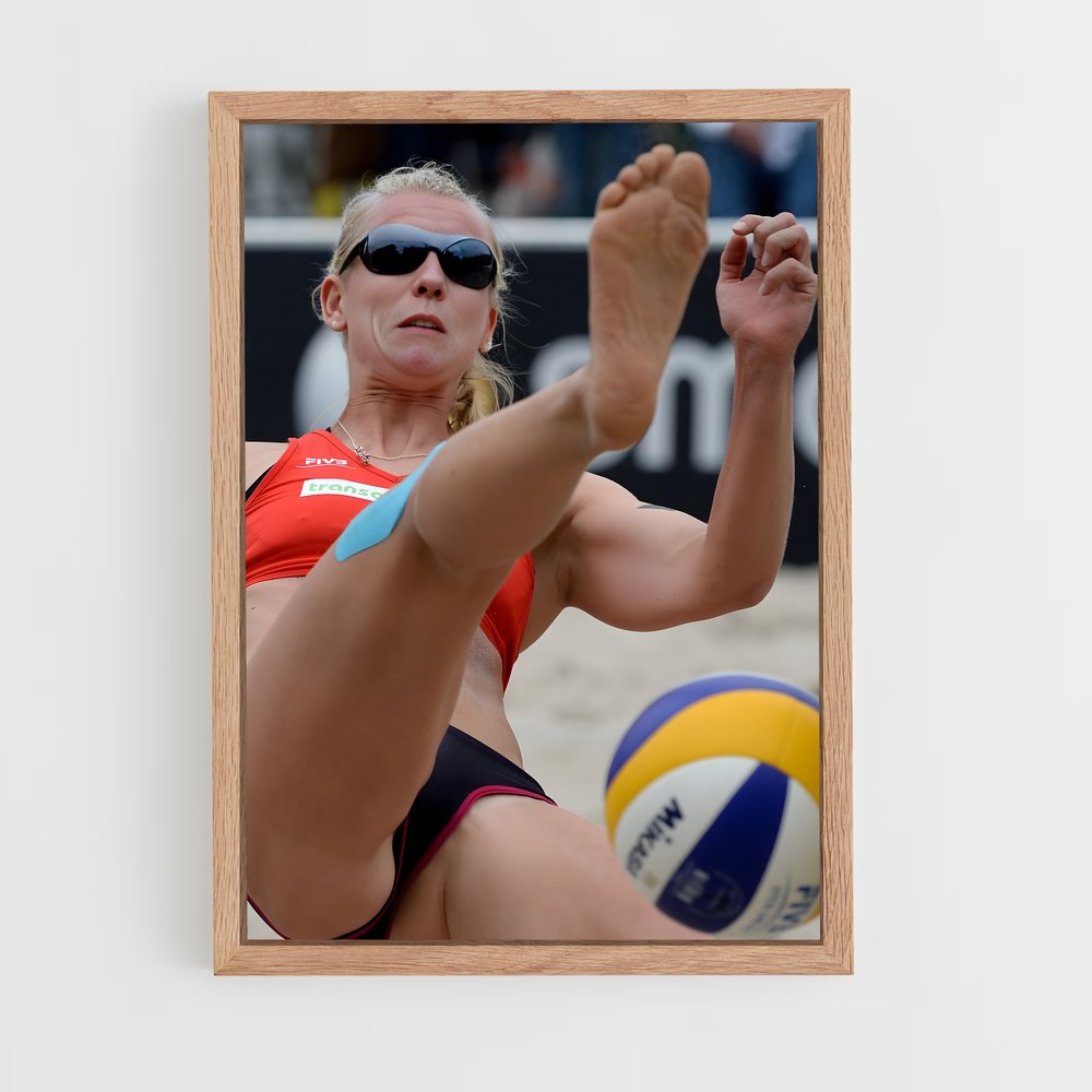 ap-fivb beach volleyball world tour-1 cadre Bois clair