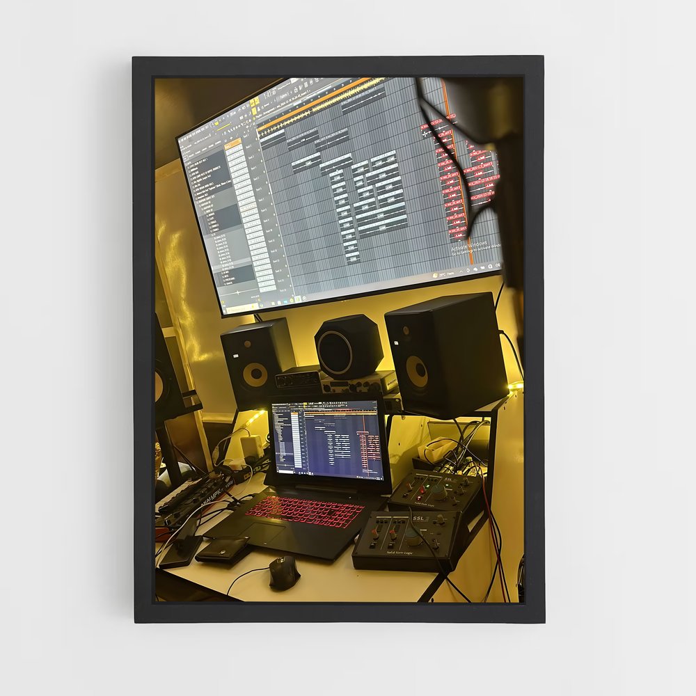 ap-fl studio-7 cadre Noir