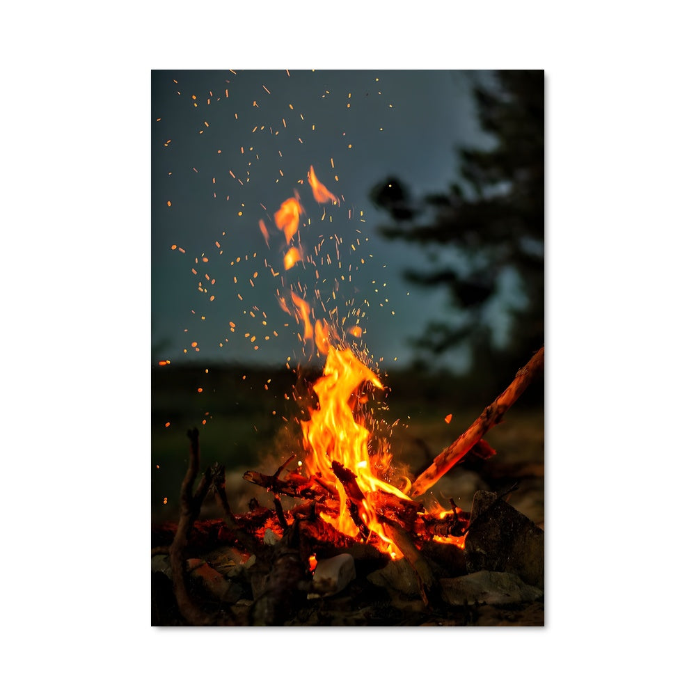 Poster Flame 94875