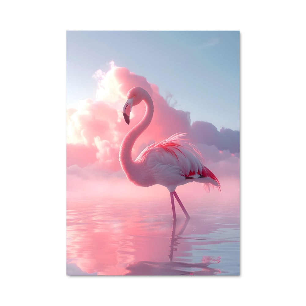 Poster Flamingo Serenade