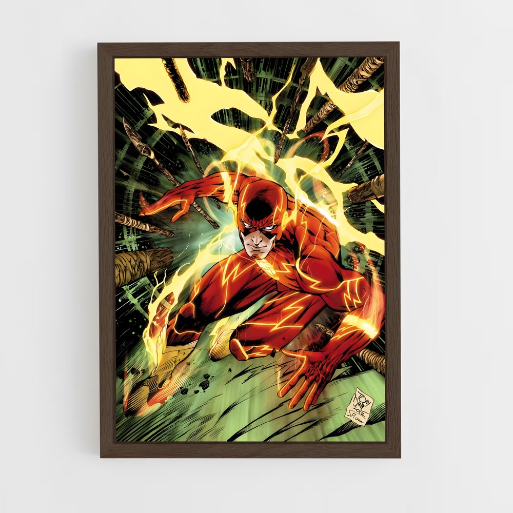 ap-flash-5 cadre Bois foncé